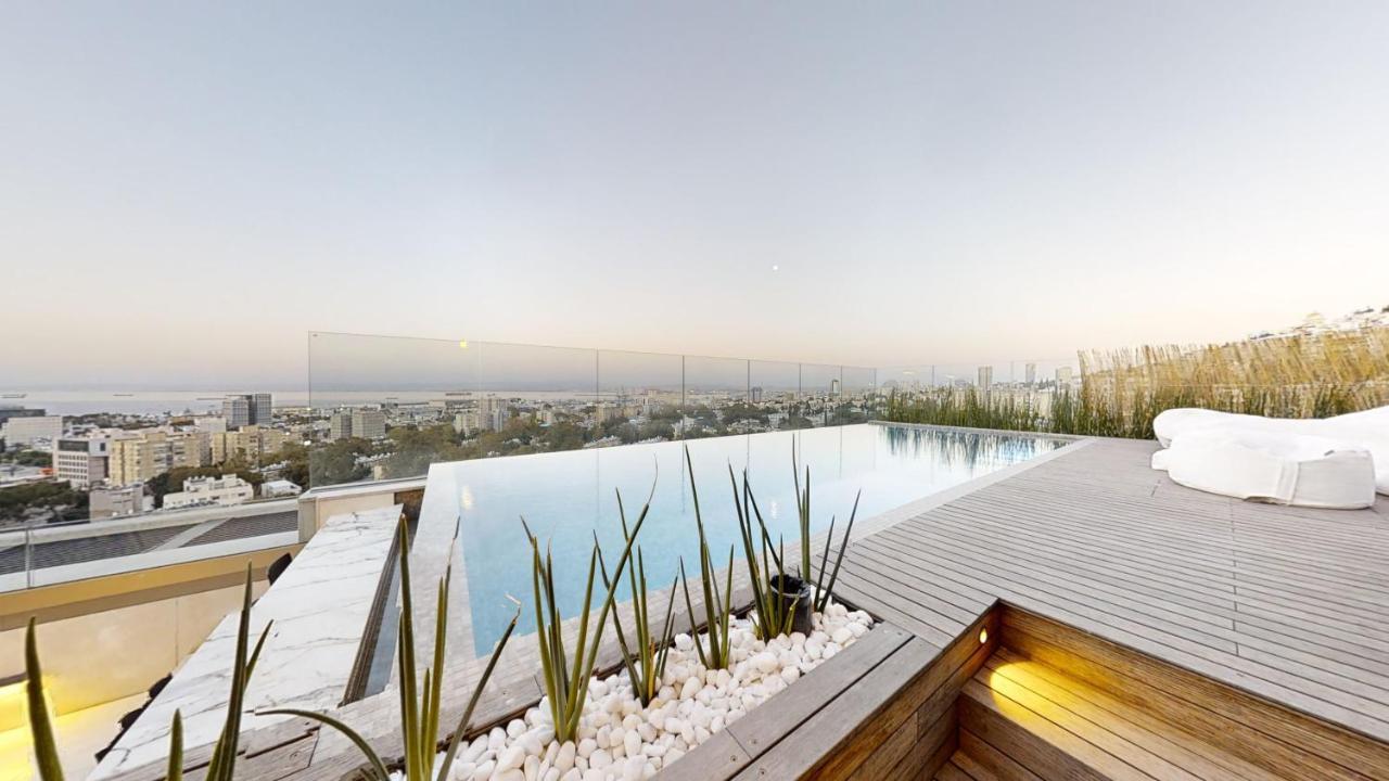 Serene - Infinity Cview Pool - 4 Bedrooms Luxury Penthouse Haifa Exterior photo