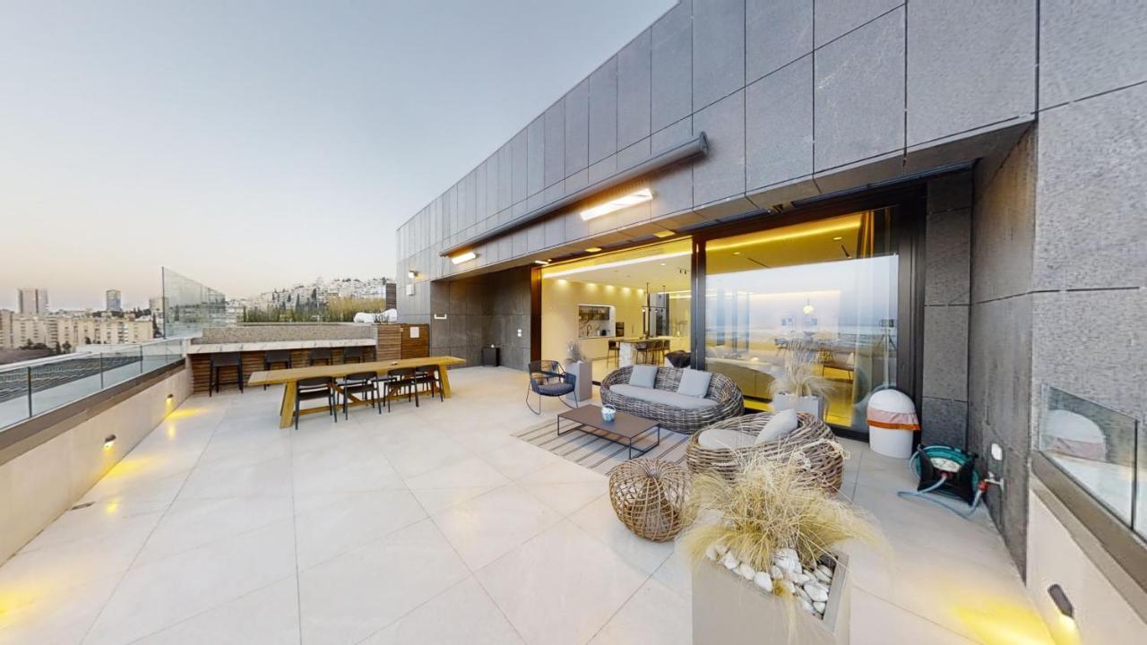 Serene - Infinity Cview Pool - 4 Bedrooms Luxury Penthouse Haifa Exterior photo