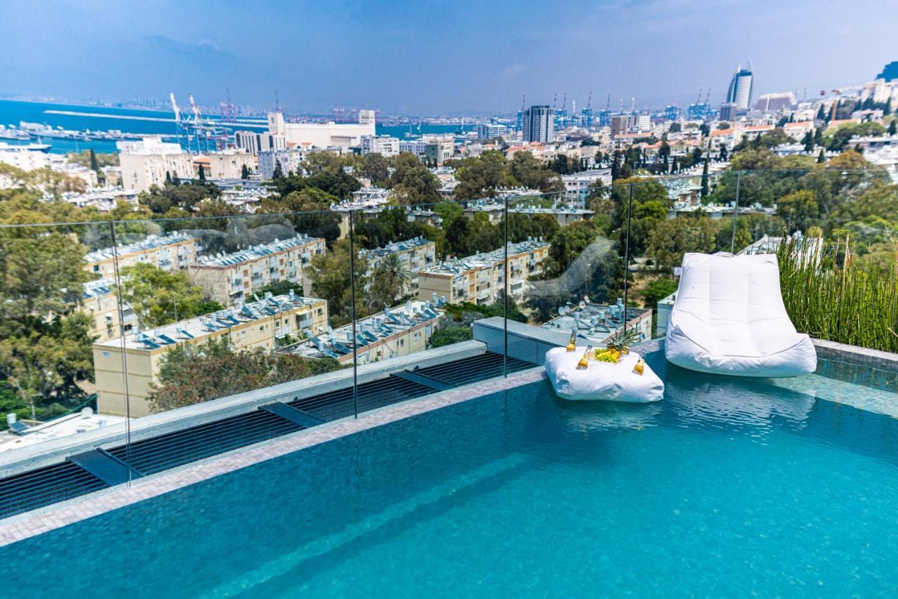 Serene - Infinity Cview Pool - 4 Bedrooms Luxury Penthouse Haifa Exterior photo