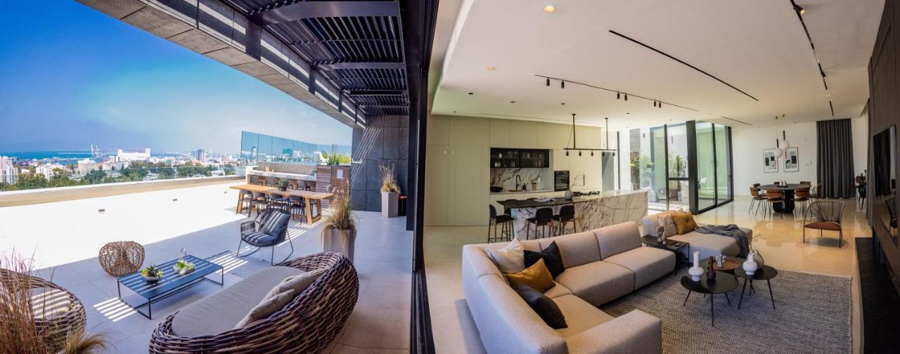 Serene - Infinity Cview Pool - 4 Bedrooms Luxury Penthouse Haifa Exterior photo